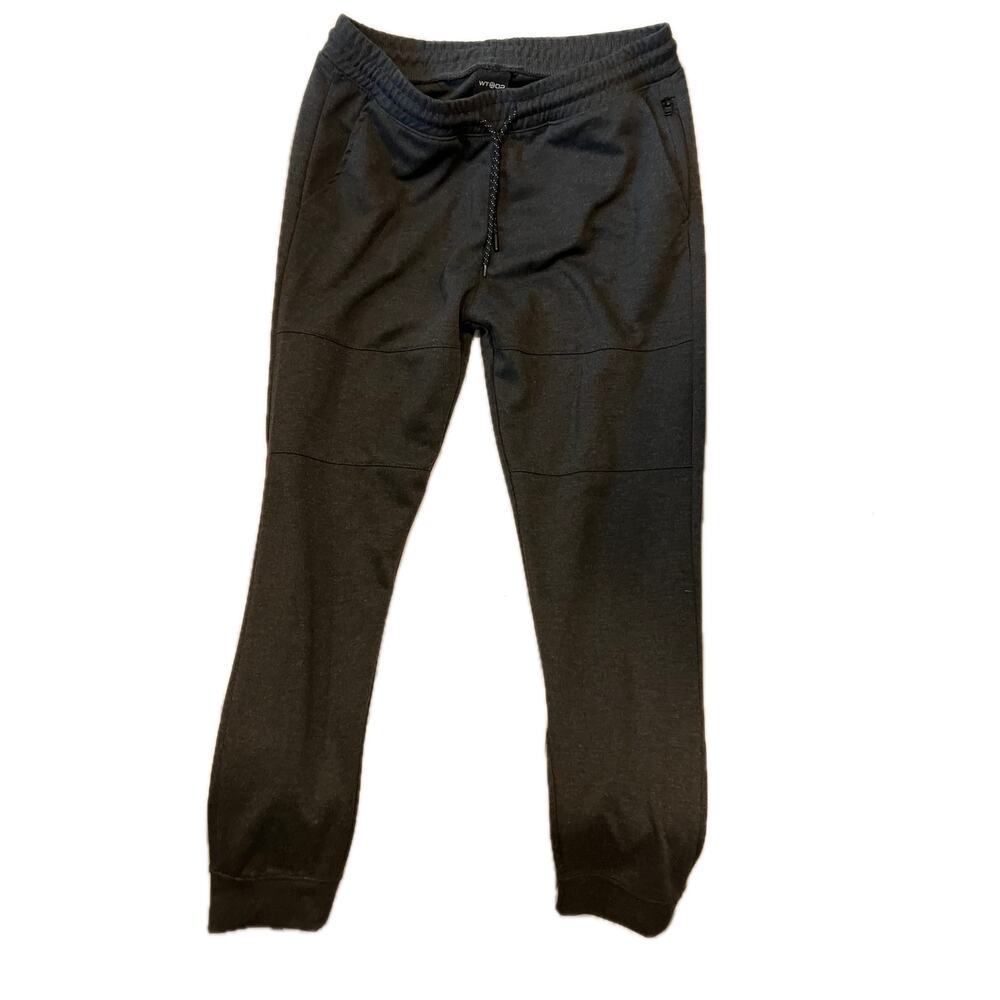 WT02 Denim Black Sweatpants Joggers Mens XL